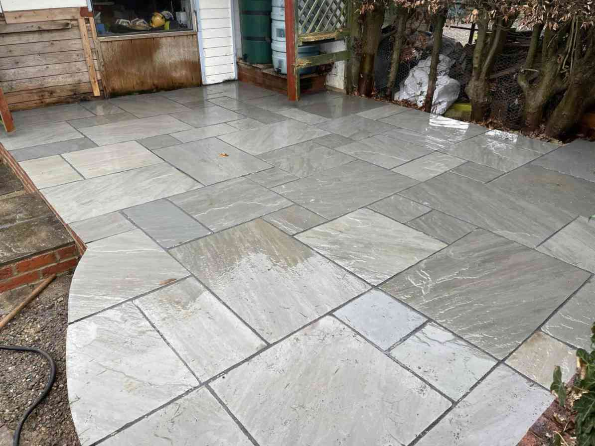 Patio Upgrade in Swansea | Tywi Valley Paving