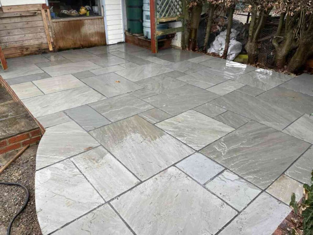 Patio upgrade in Swansea – professional patio installation and renovation