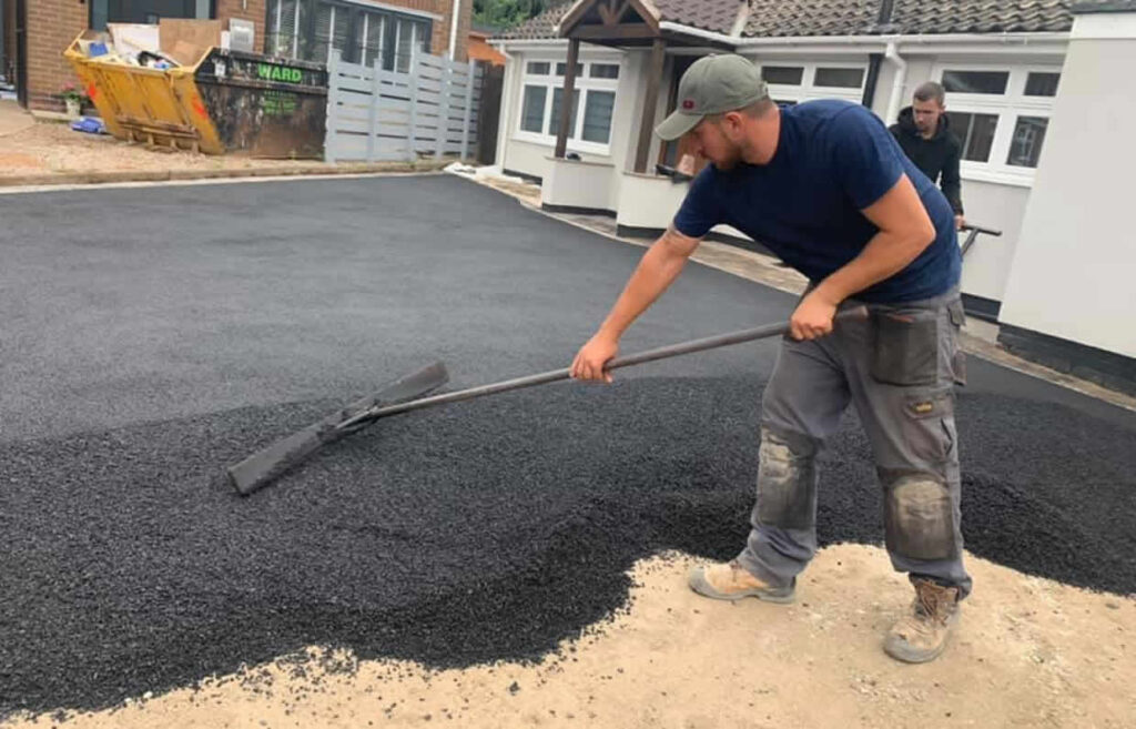 Tarmac driveway contractors Port Talbot installing new driveway